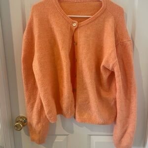 Cozy Orange Women's Sweater